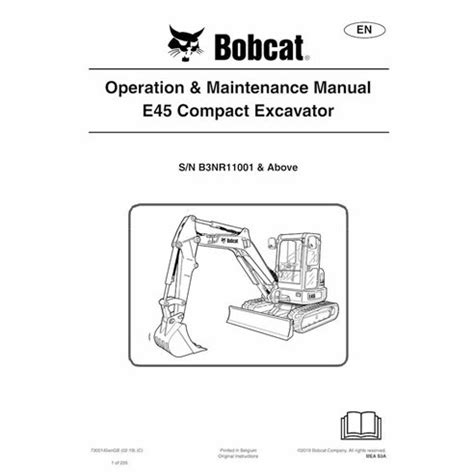 bobcat mini excavator temperature control|Operation & Maintenance Manual E45 Compact Excavator.